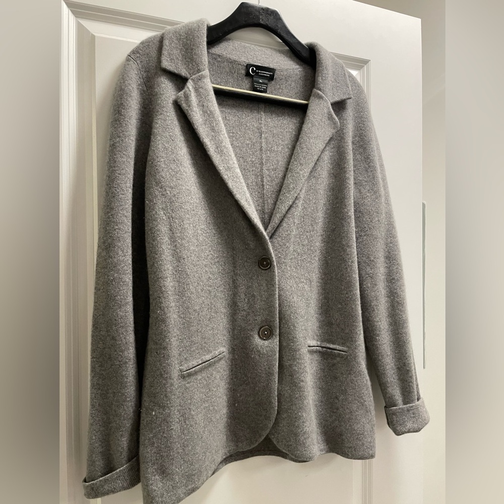 Bloomingdale's 100% Cashmere Blazer